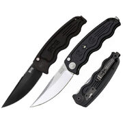 Нож автоматический SOG TAC Automatic Satin и Black TiNi / ST01 - ST02