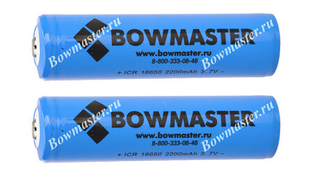купите Литий-ионный аккумулятор с защитой BowMaster 18650 2400 mAh (2 шт.) в Екатеринбурге