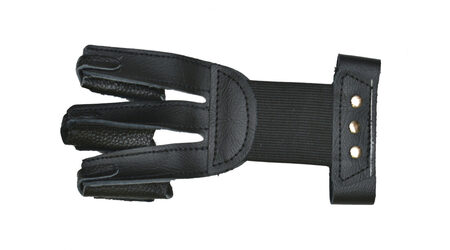 купите Перчатка кожаная JX502 черная для стрельбы из лука в Екатеринбурге