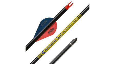 купите Карбоновая стрела для лука Bowmaster Nimrod с оперением Blazer 2" (Боумастер Нимрод), упак. 12 шт. в Екатеринбурге