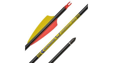 купите Карбоновая стрела для лука Bowmaster Nimrod с оперением Shield 3" (Боумастер Нимрод), упак. 12 шт. в Екатеринбурге