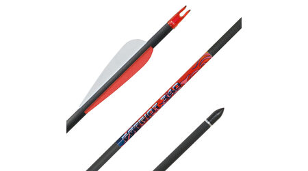 купите Карбоновая стрела для лука Bowmaster Patriot 340, оперение  3'' Streamline  в Екатеринбурге