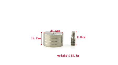 купите Грузик 116 грамм Bowmaster PR617 для карбоновых стабилизаторов в Екатеринбурге