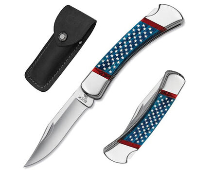 Купите складной нож Buck 110 Stars & Stripes Folding Hunter Limited Edition 0110BLSUSA в Екатеринбурге в нашем интернет-магазине
