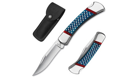 купите Нож складной Buck 110 Stars & Stripes Folding Hunter Limited Edition / 0110BLSUSA в Екатеринбурге
