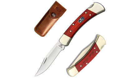 купите Нож складной Buck 110 Folding Hunter Chairman Cherry 420HC / 0110CWSNK в Екатеринбурге