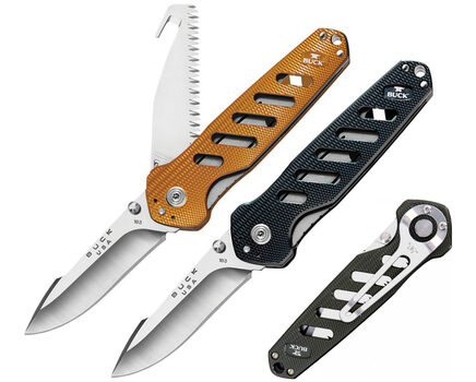 Купите складной нож-пила Buck Alpha CrossLock 0183GRS и 0183ORS в Екатеринбурге в нашем интернет-магазине