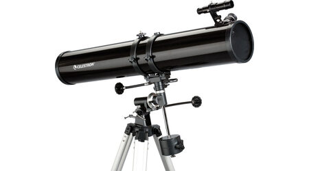 купите Телескоп Celestron PowerSeeker 114 EQ (рефлектор Ньютона, 114мм, F=900мм, 1:7.8) на экваториальной монтировке в Екатеринбурге