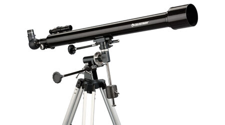 купите Телескоп Celestron PowerSeeker 60 EQ (рефрактор, 60мм, F=900мм, 1:11.7) на экваториальной монтировке в Екатеринбурге