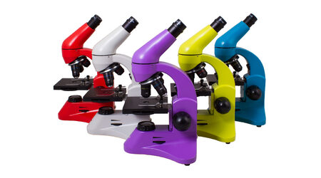 купите Школьный биологический микроскоп Levenhuk Rainbow 50L PLUS в Екатеринбурге