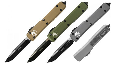 купите Автоматический выкидной нож Microtech Ultratech S/E Standard Drop Point / 121-1GY - 121-1OD - 121-1TA в Екатеринбурге