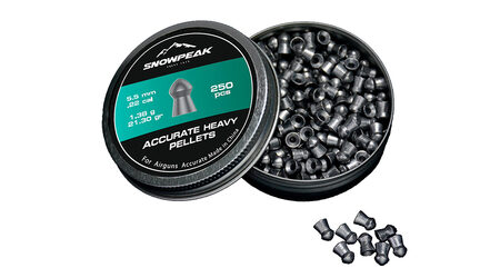 купите Свинцовые пульки для пневматики SnowPeak Accurate Heavy калибр 5.5 мм в Екатеринбурге