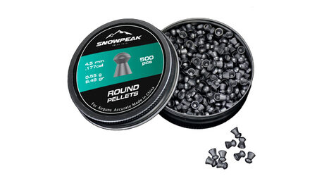 купите Свинцовые пульки для пневматики SnowPeak Round калибр 4.5 мм в Екатеринбурге