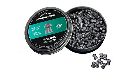 купите Свинцовые пульки для пневматики SnowPeak Round калибр 5.5 мм в Екатеринбурге