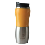 Термокружка Stinger HY-AM642-Y серебристый/жёлтый 0,4 л