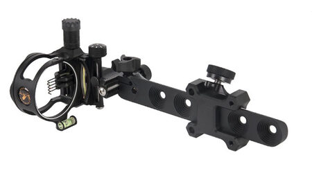 купите Прицел для блочного лука Topoint DB8250 (5 пинов, микрорегулировка, подсветка) в Екатеринбурге