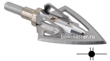 купите Наконечники охотничьи TP235 фиксированные, 100 гран, 6 лезвий (3 шт.) в Екатеринбурге