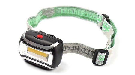 купите Светодиодный налобный фонарь UltraFire Flat LED 3W в Екатеринбурге