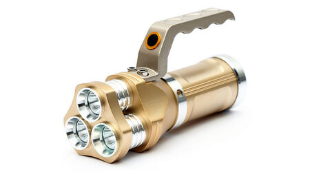 купите Светодиодный фонарь-прожектор UltraFire YB-857 (Cree XML T6) 3000 люмен в Екатеринбурге