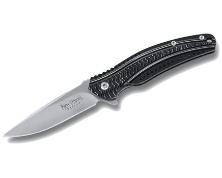 Нож складной Columbia River Ripple 2 Charcoal Stainless Handle IKBS® Flipper - CR/K400KXP